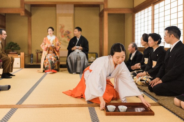 traditional Japanese wedding ceremony