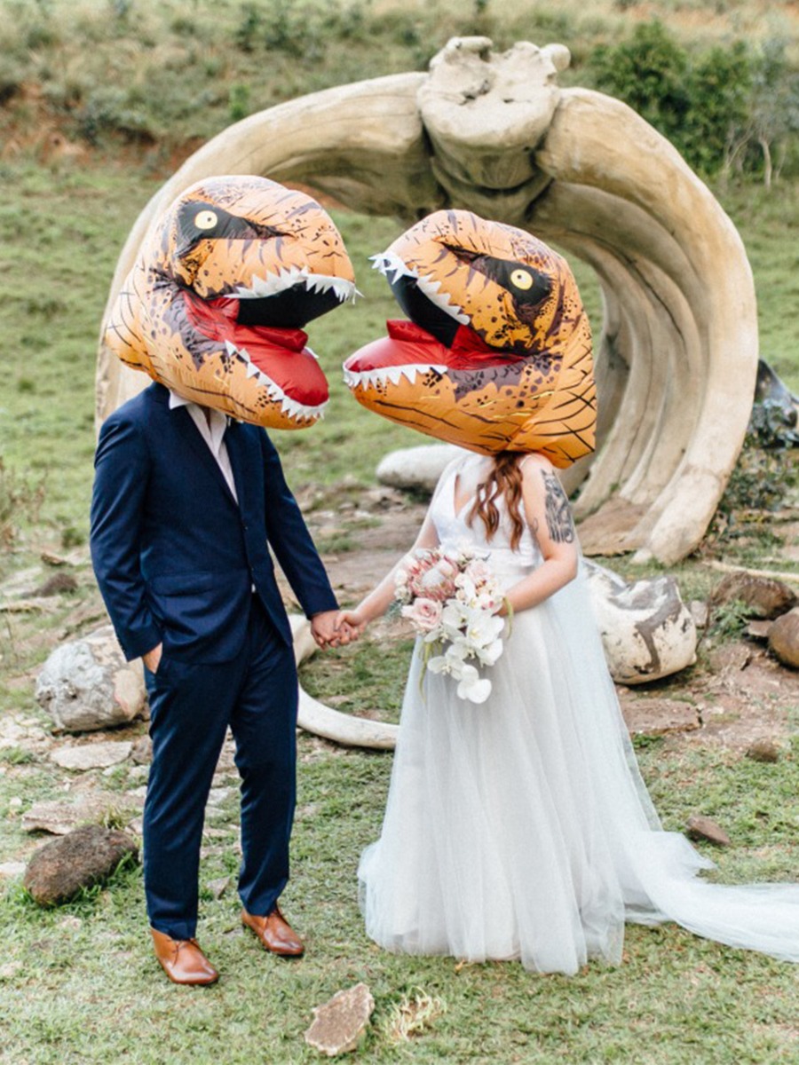 Love Will Not Be Contained In This Jurassic Park Wedding