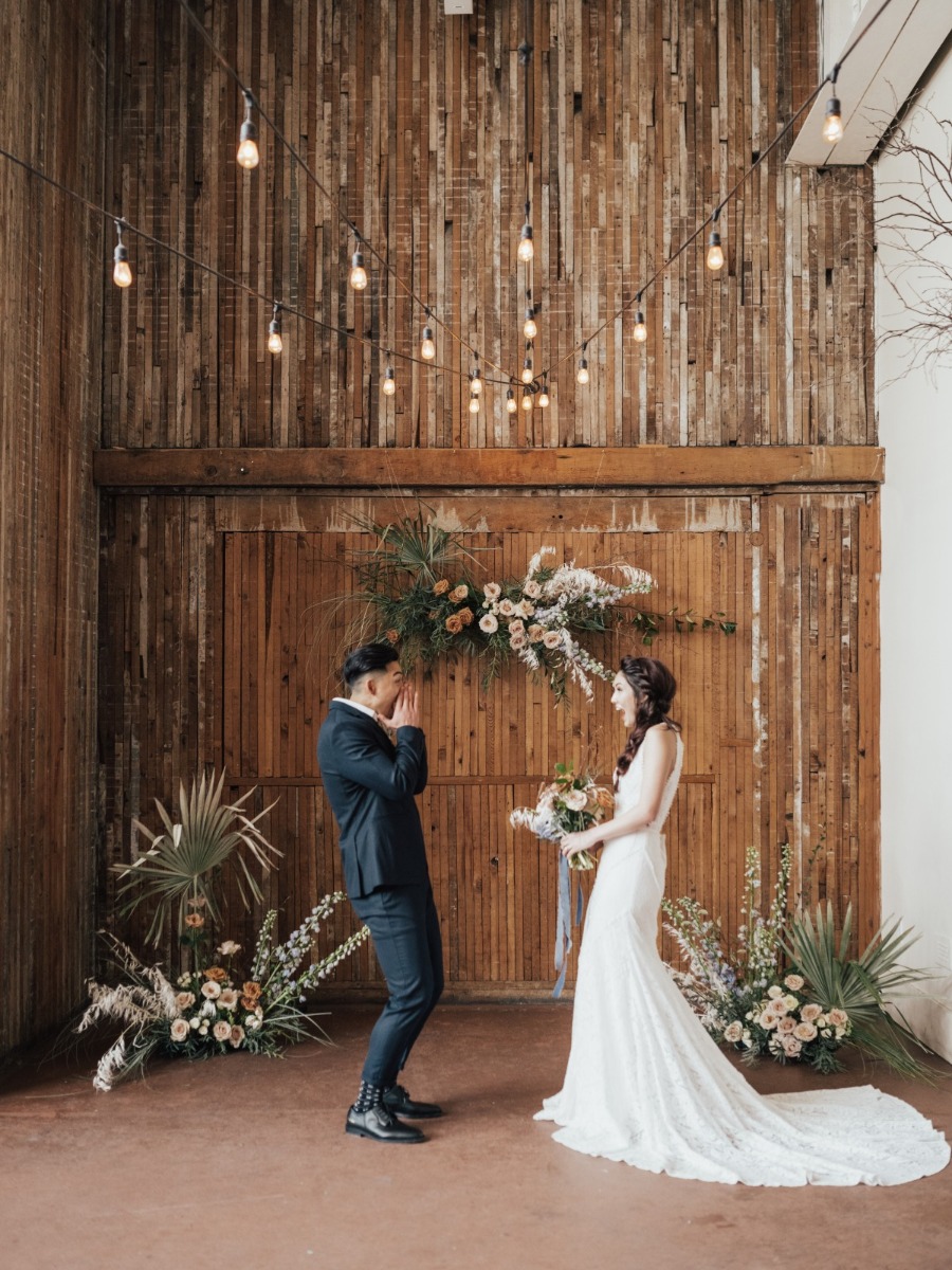 A Modern Bohemian Wedding Inspiration With Dusty Hues