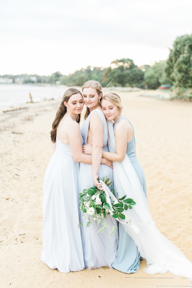 beachy bridesmaid dresses