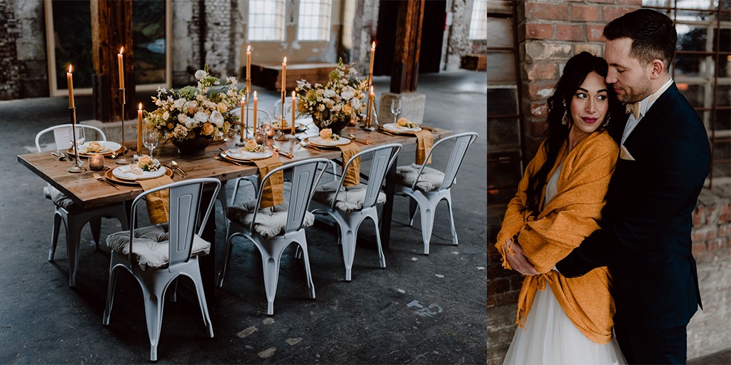 Romantic And Vintage Wedding Ideas Inspired by the Color Yellow