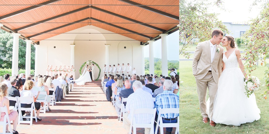 The Perfect All White Midwest Summer Wedding