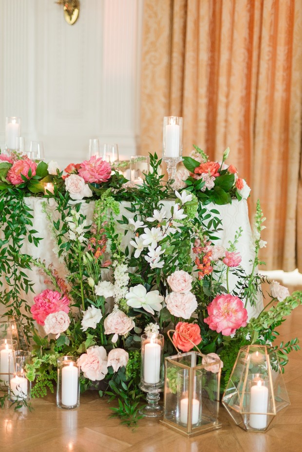 wedding flower decor