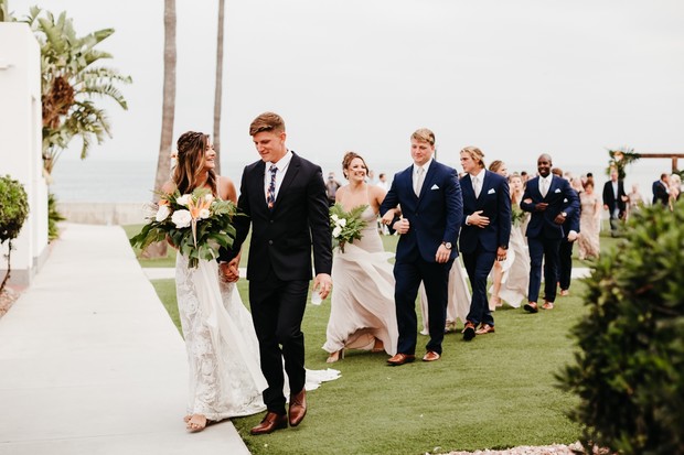 tropical wedding in San Diego