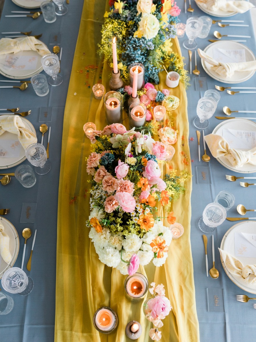 How to Host a Bright Coastal Bridal Shower Brunch