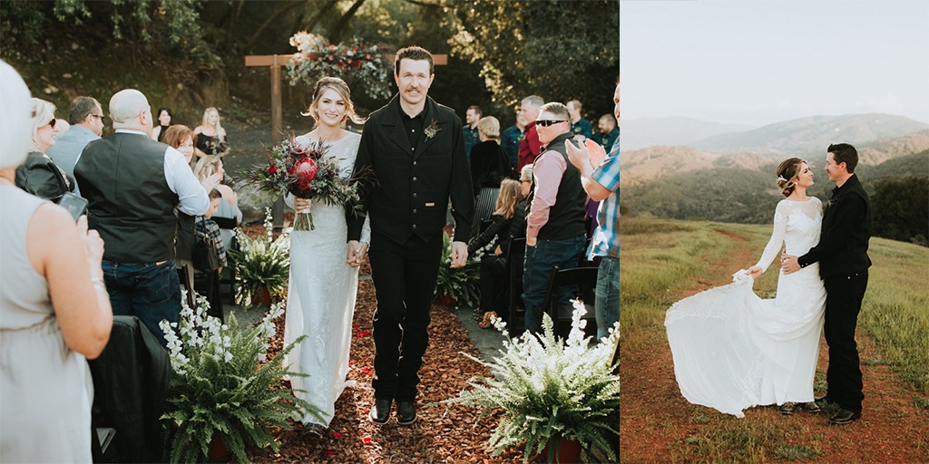 A Rustic Chic Wedding Putting Down Roots