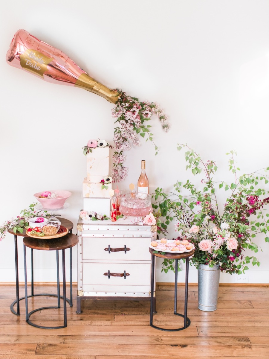 Roses And Rosé: Babes That Brunch Bridal Shower Ideas