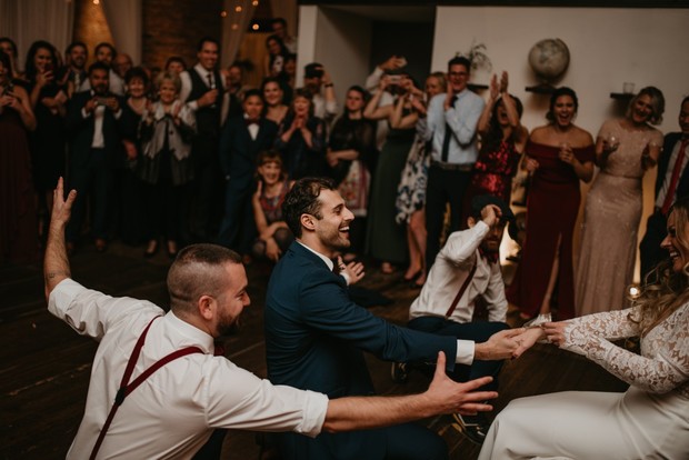choreographed groom dance