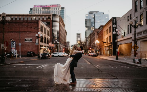 just married in Seattle