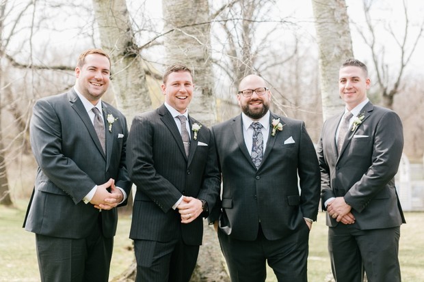 groomsmen in suits