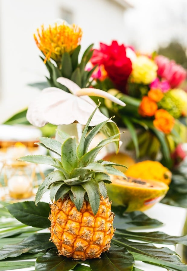 mini pineapple wedding