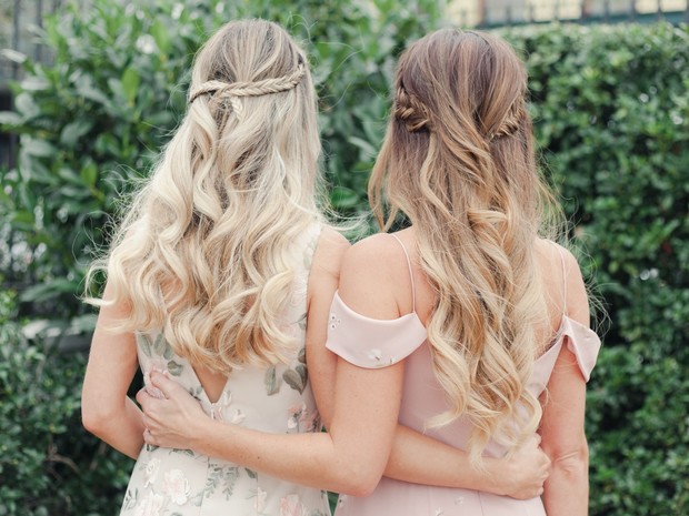 bridesmaid hair style
