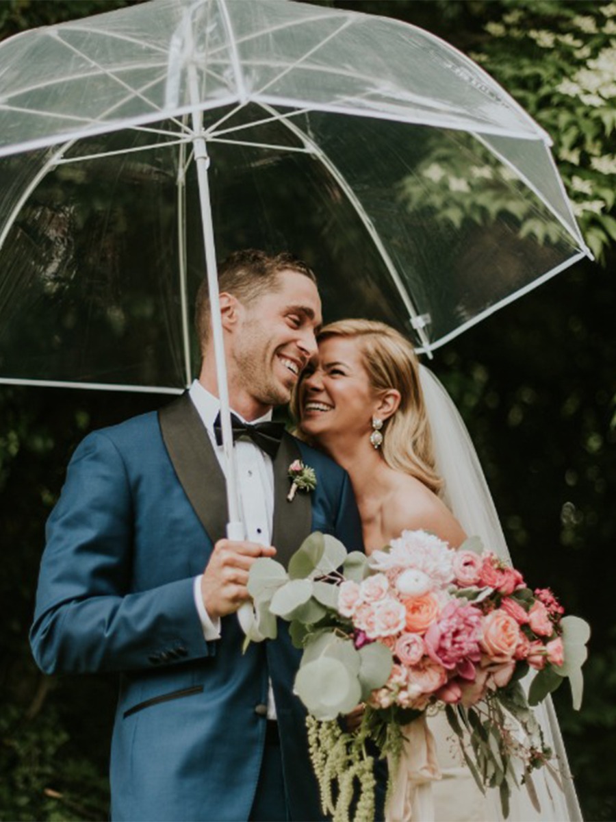 How Rain On Your Wedding Is Magic NOT A Mood Killer