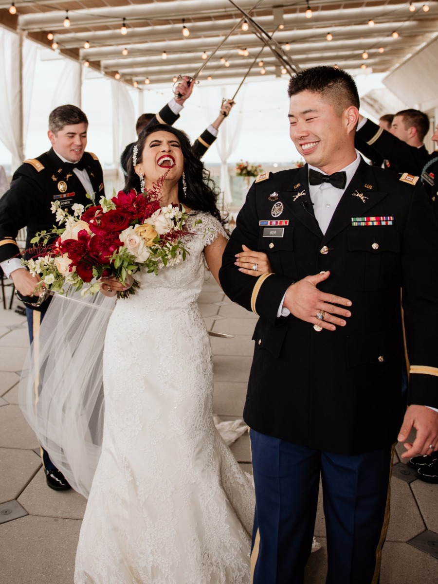 Sophisticated and Romantic Rooftop Terrace Wedding in Atlanta