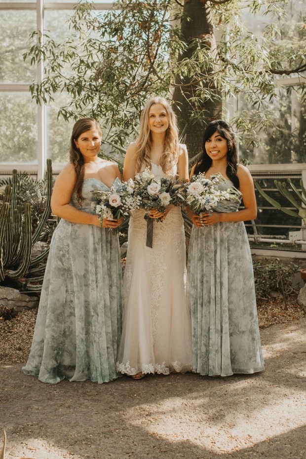 garden bridesmaid dresses