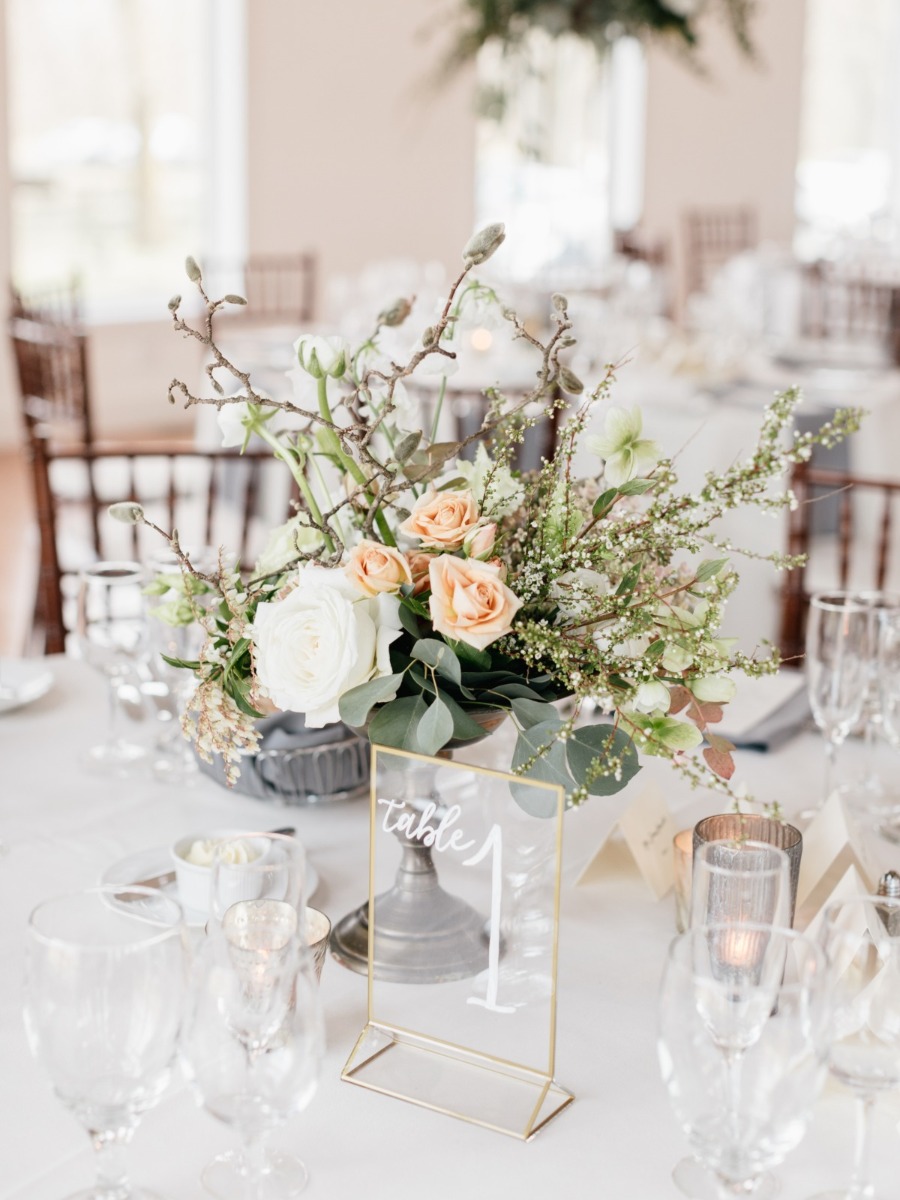 Naturally Elegant Early Spring Wedding