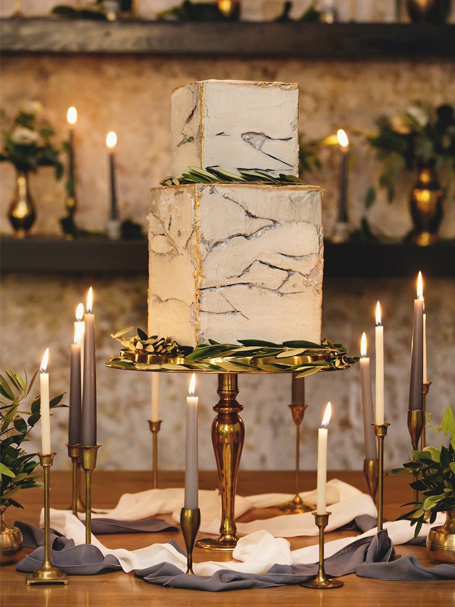 Our Favorite Bold Wedding Cakes