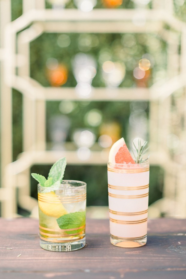 fruity wedding cocktails