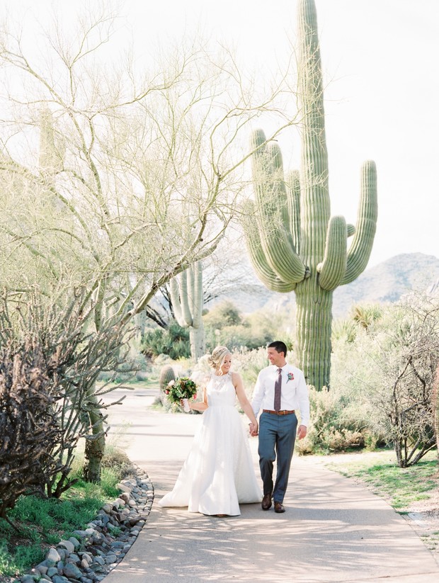 desert wedding in Arizona