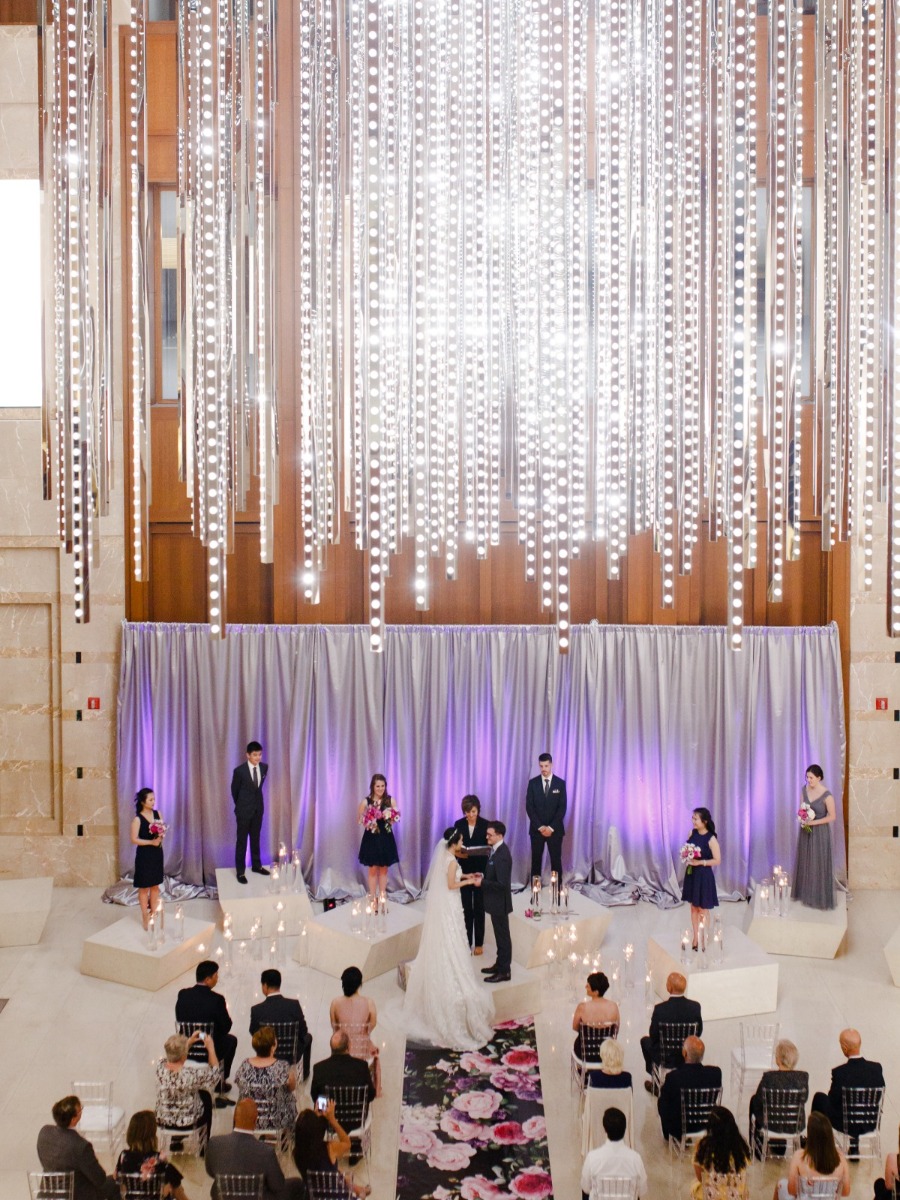 An Ultra Modern Chic Wedding in Chicago