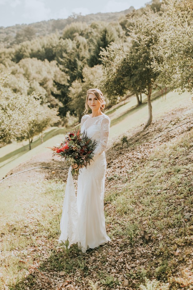 wedding style for the rustic bride
