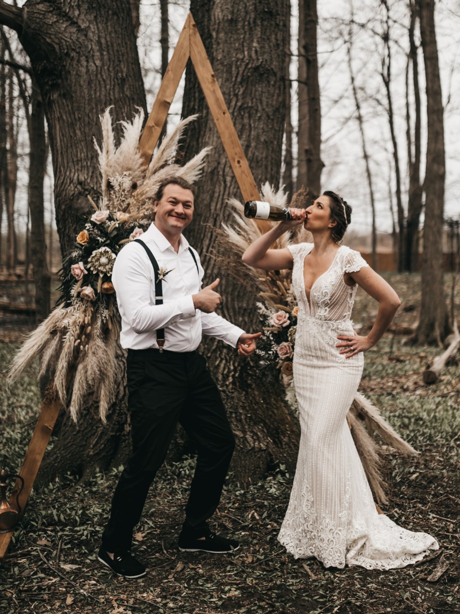 Rustic Bohemian Outdoor Wedding Inspiration