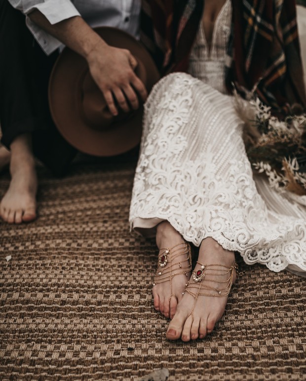 bride foot jewelry