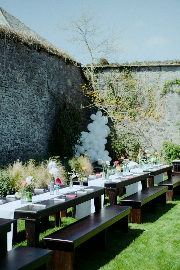 wedding outdoor seating