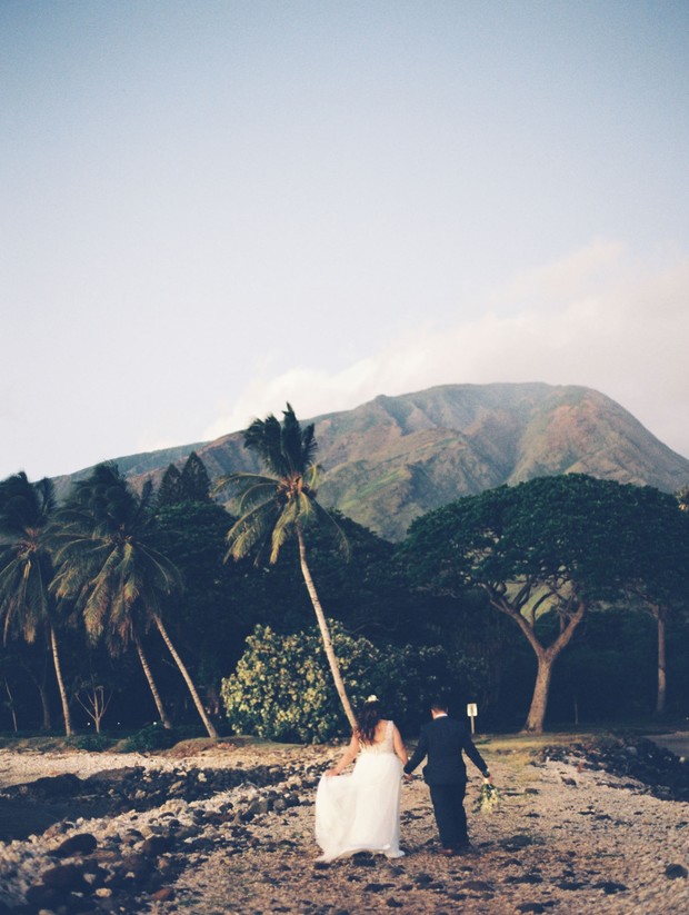 wedding on Maui