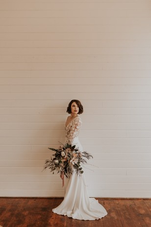 bridal style with vintage vibes