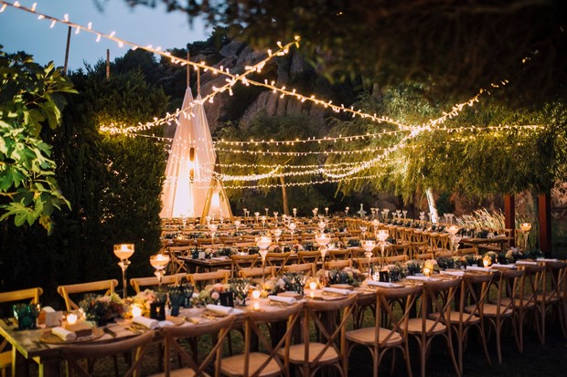 wedding outdoor lighting
