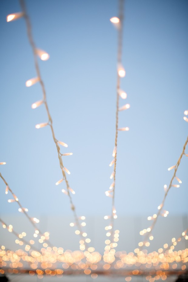 wedding twinkle lights