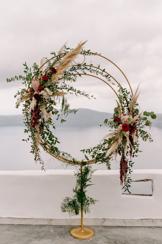 Intimate Wedding Meets Boho Style And Dramatic Views