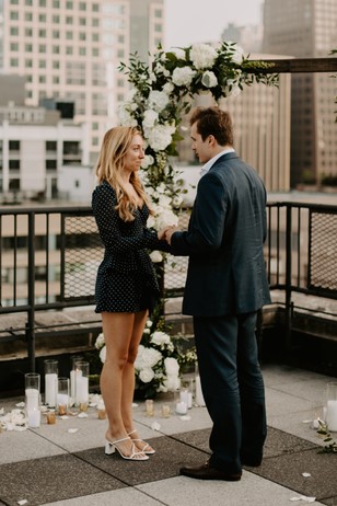 wedding proposal in Chicago