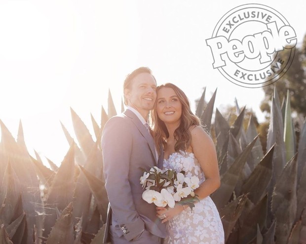 Newlyweds wedding day featured in People Magazine
