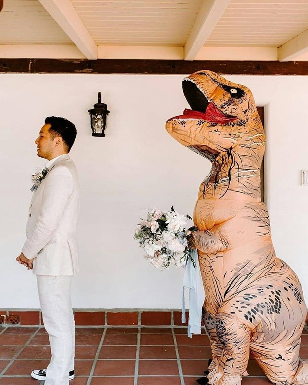 So Millennials Dig Dino Weddings and We Kind of Do Too