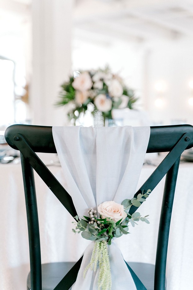 floral seating decor