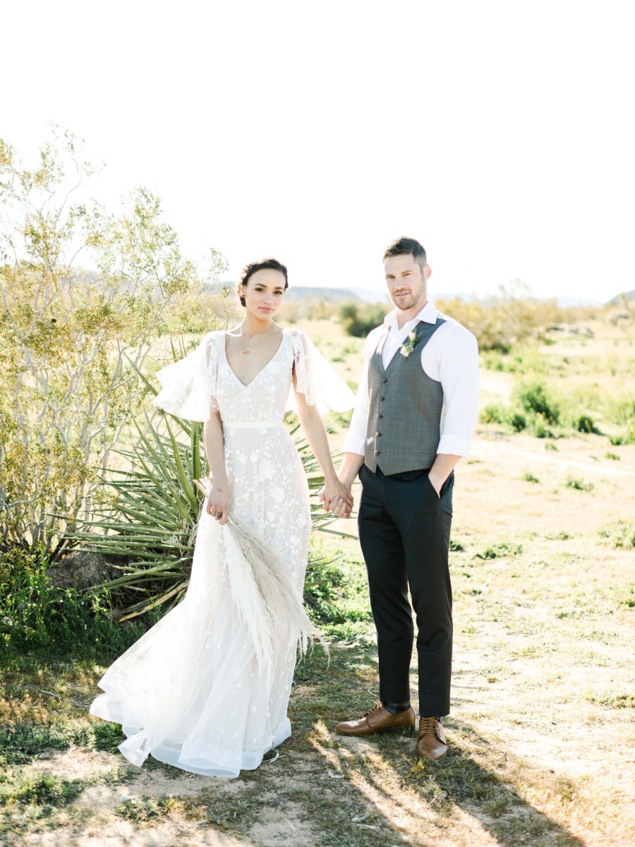 Citrus & Quartz Desert Wedding Ideas