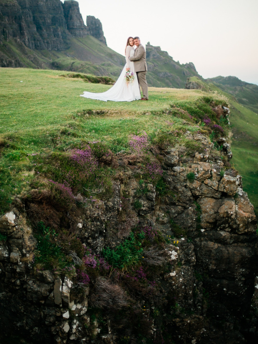 A Gorgeous + Intimate Isle of Skye Wedding