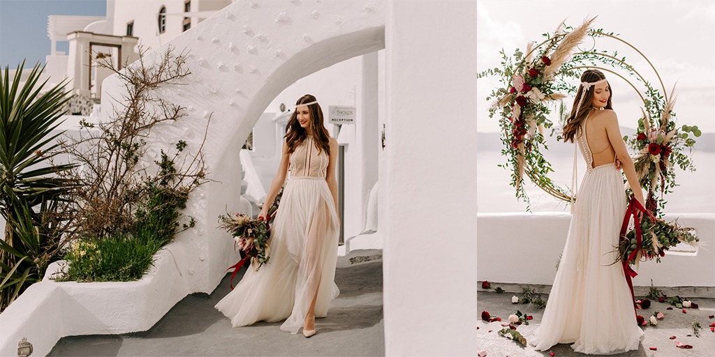 Intimate Wedding Meets Boho Style And Dramatic Views
