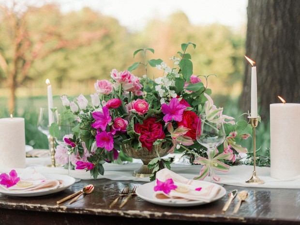 floral centerpiece wedding