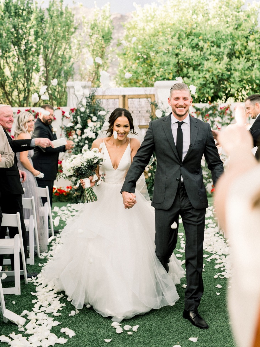 Modern Garden Party Wedding in Arizona