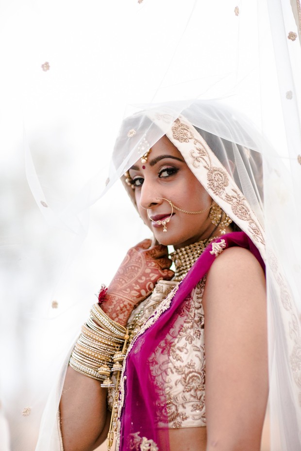 Traditional Indian Wedding Ideas In Gold And Burgundy