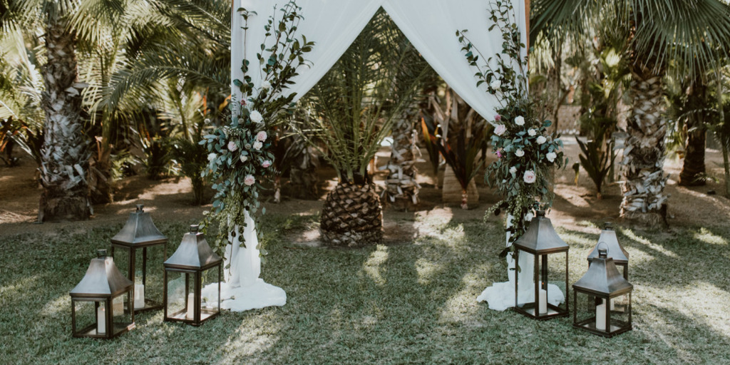 A Totally Romantic and Chic Destination Wedding