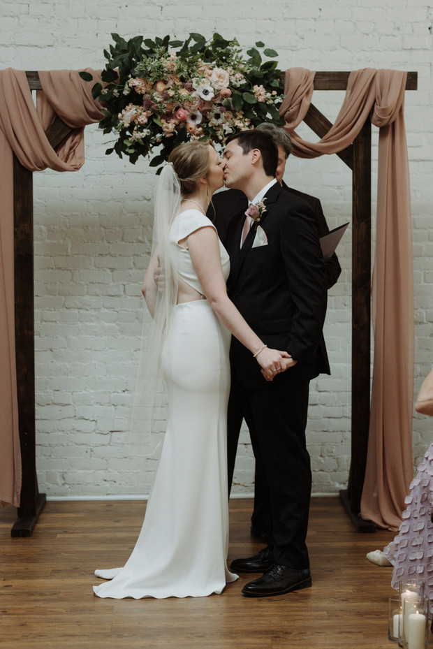 Peachy Mauve Wedding With DIY Blooms Fifty Flowers