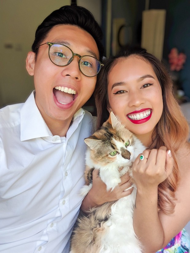 cat mom getting meowied