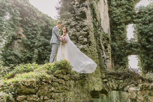 castle ruin wedding ideas from Ireland