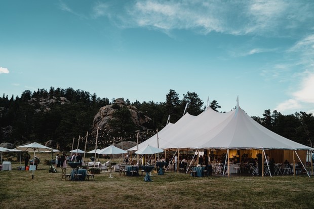 tented wedding