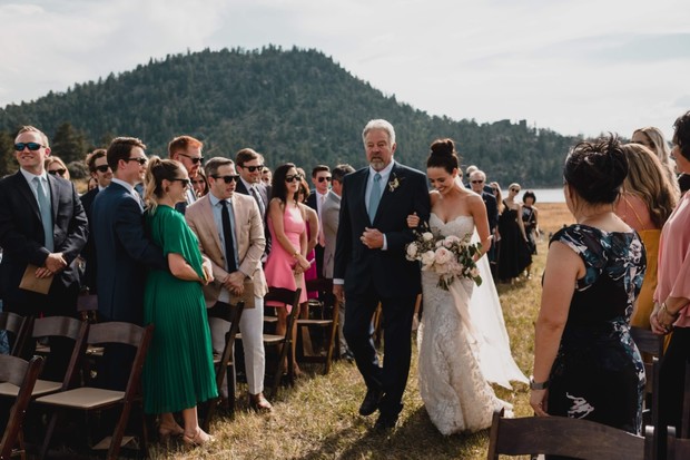 here comes the bride