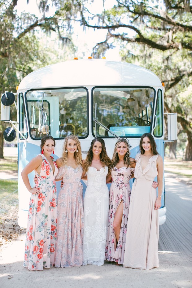 wedding party bus